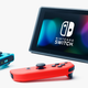 Glamour shot of the Nintendo Switch.